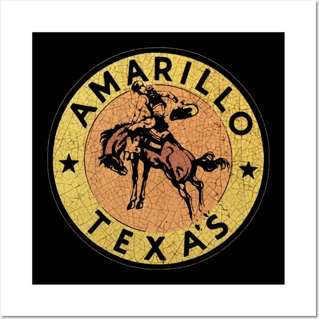 Amarillo Wall Art by Midcenturydave